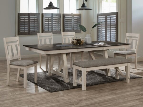 SETD2158CG MARIBELLE CHALK GRAY DINING GROUP