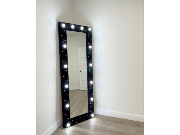 Princess Black - Floor Mirror