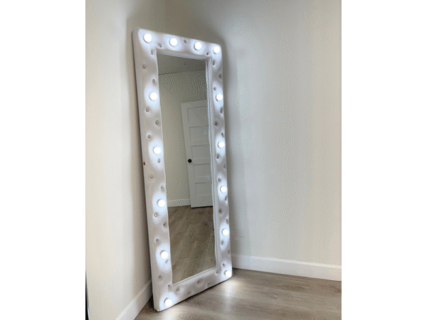 Princess White - Floor Mirror