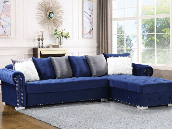 S8187 Milan Sectional (Blue)
