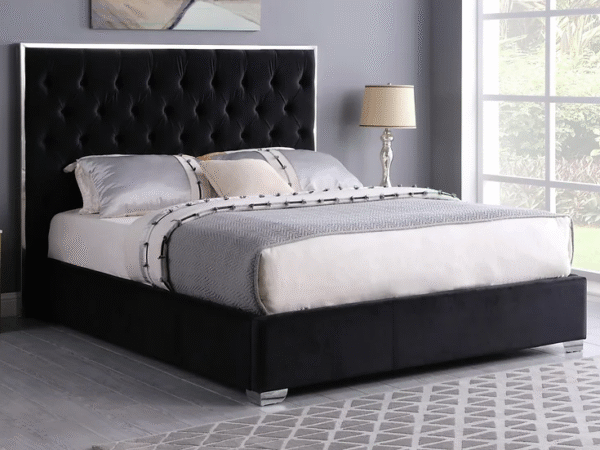 B600 Rose (Black) 55"H