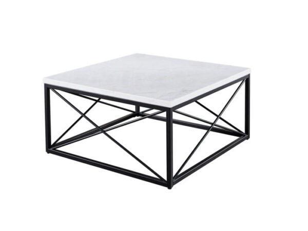 SK200C - White Marble Cocktail Table
