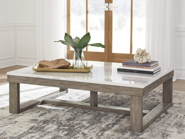 T789-1 Cocktail Table/Marble Top
