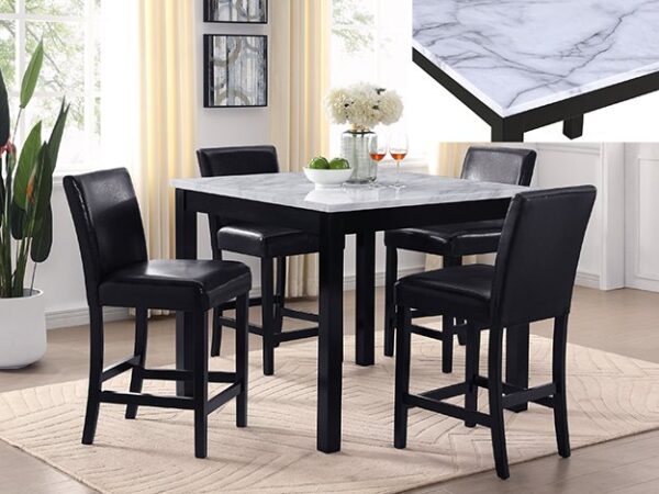 1715SET-PU LENNON 5-PK CNTR HT TBL SET