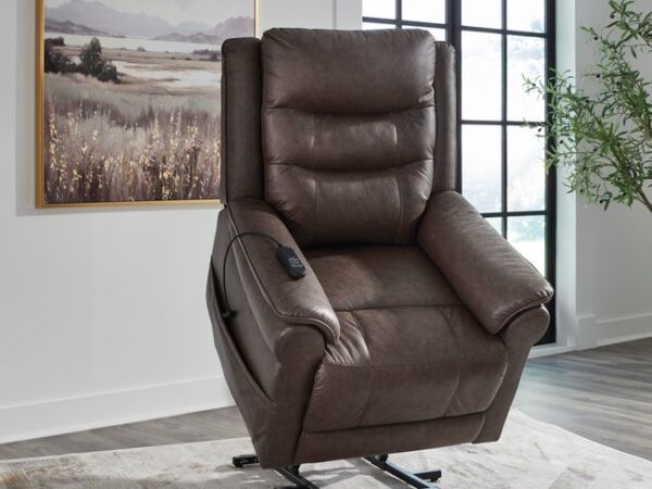 Ashley 1800412 - Power Lift Recliner (Heat/Massage)