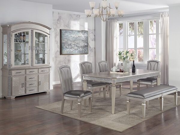 2200-4282-8P KLINA LEG TABLE DINING GROUP