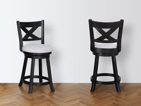 2993DV-24 KIPPER SWIVEL PUB STOOL DOVE K/D