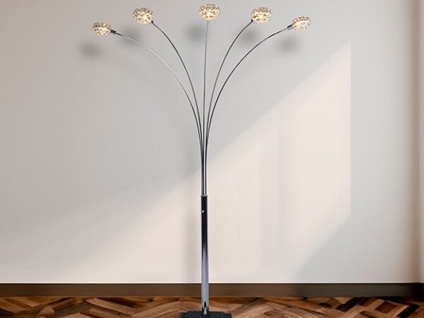 4890F HALF MOON FLOOR LAMP