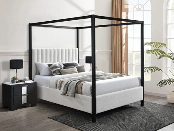 5107WH ADALYN CANOPY BED