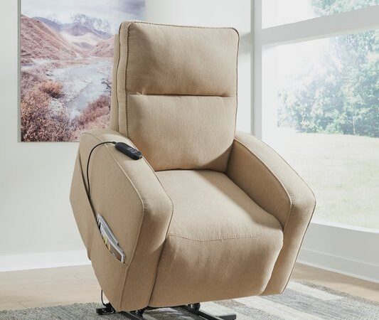 Ashley 9370312 - Power Lift Recliner (Heat/Massage)