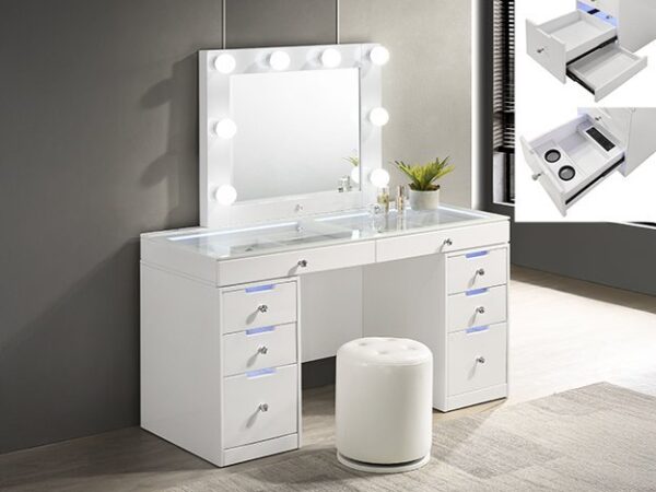B4852WHSET LUXO VANITY