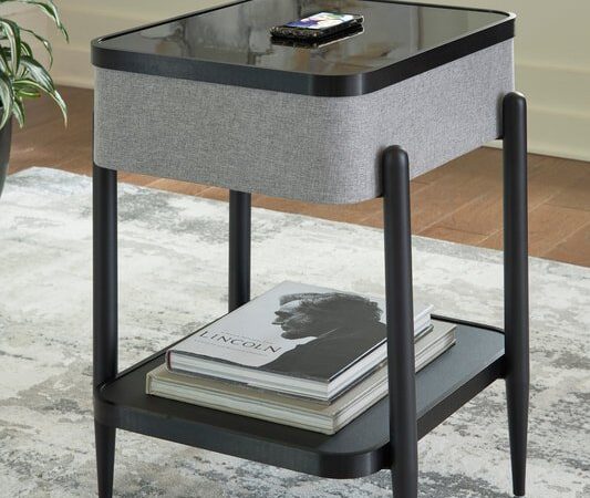 A4000550 - Accent Table w/Speaker (USB PORT)