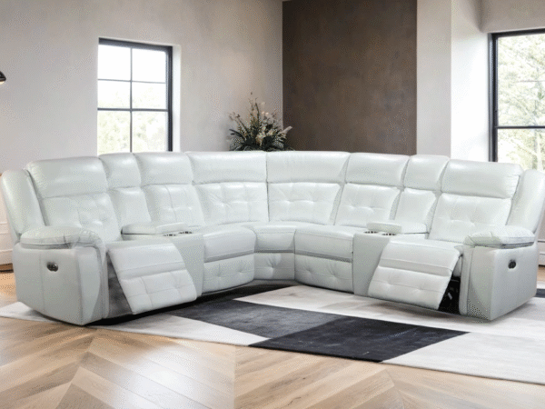 Amazon2024 Power LED Reclining Sectional