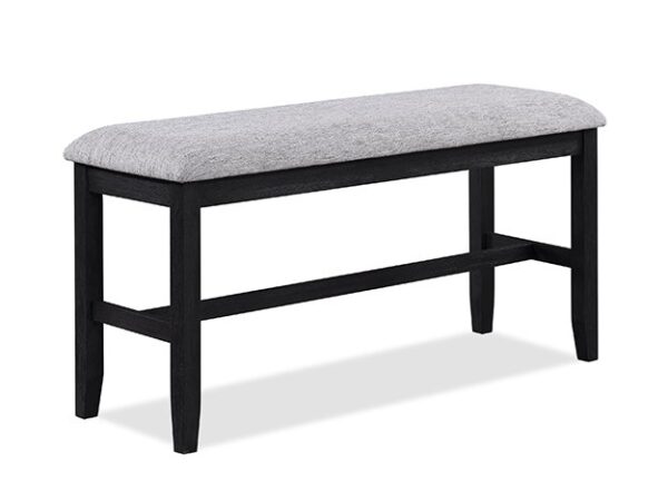 2773LG-BENCH BUFORD CNTR HT BENCH LIGHT GREY