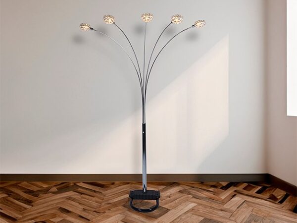 4890F HALF MOON FLOOR LAMP