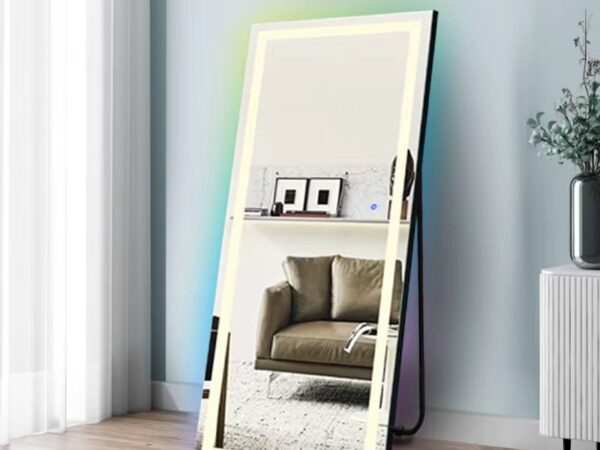 A11 - Floor Mirror (BLUETOOTH SPEAKER & LED LIGHTING)