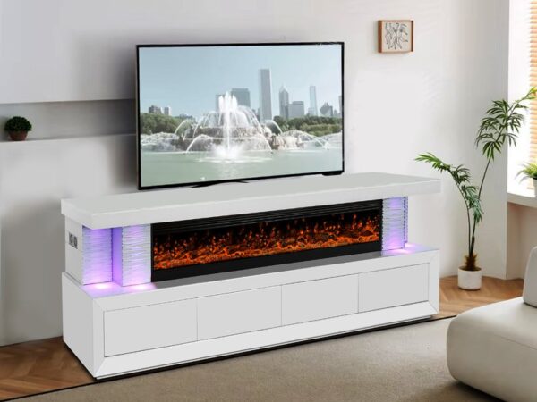 A97 TV STAND W/FIREPLACE