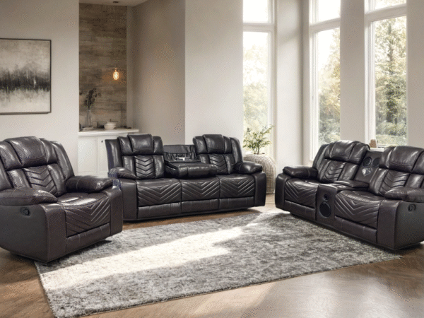 Ace Brown - 3PC Reclining Set