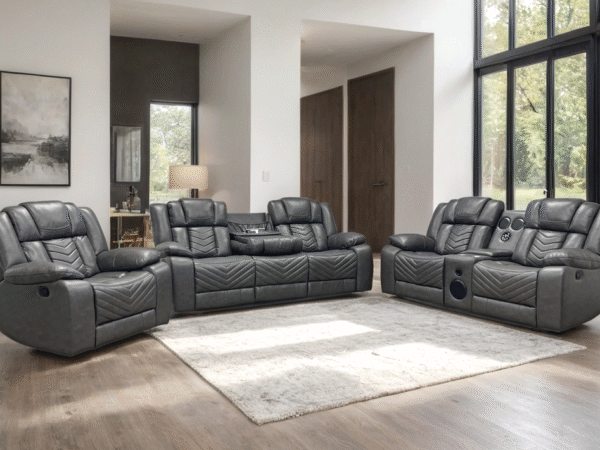 Ace Gray - 3PC Reclining Set