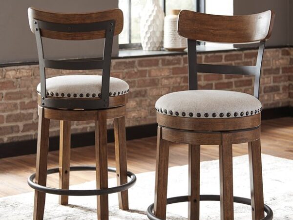 D546-424 - 24" COUNTERHEIGHT Swivel Barstool