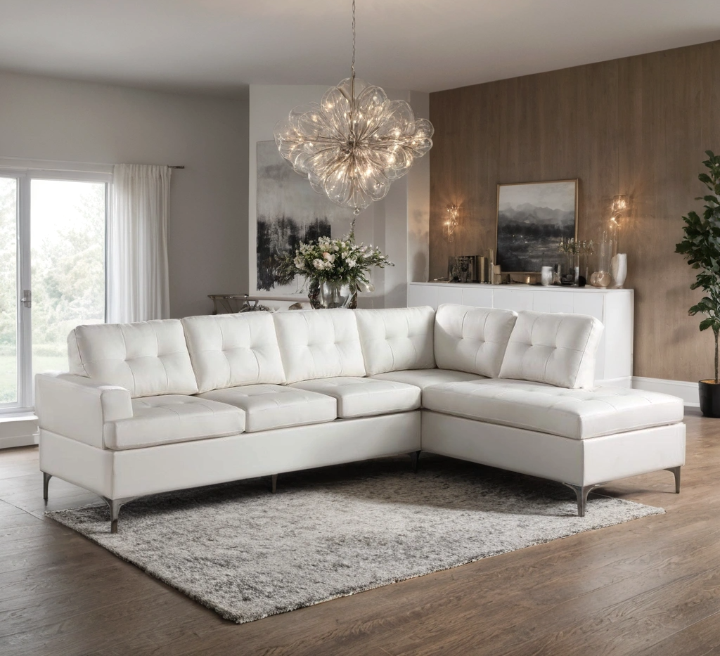 Vintage White - Sectional